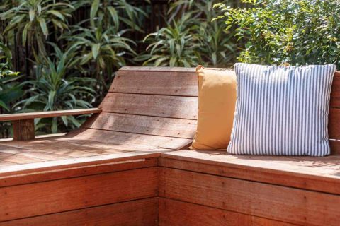 Noosa Heads Residential Poolside Landscaping and Decking