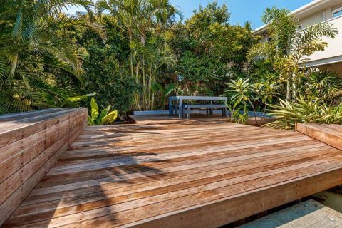 Sunhsine Beach Residential Bush Garden Makeover with Decking