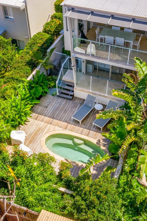 Hill Street Sunshine Beach Terrace House Garden Makeover