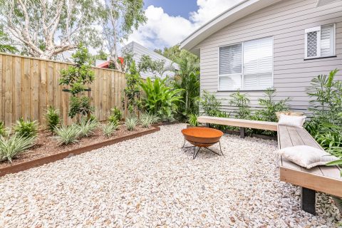 Castaways Beach Residential Landscape Project with Swimming Pool