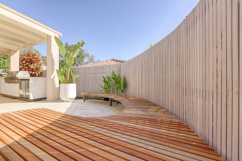 Noosa Springs Residential Landscape Project with Swimming Pool