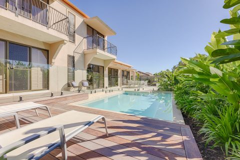 Noosa Springs Residential Landscape Project with Swimming Pool